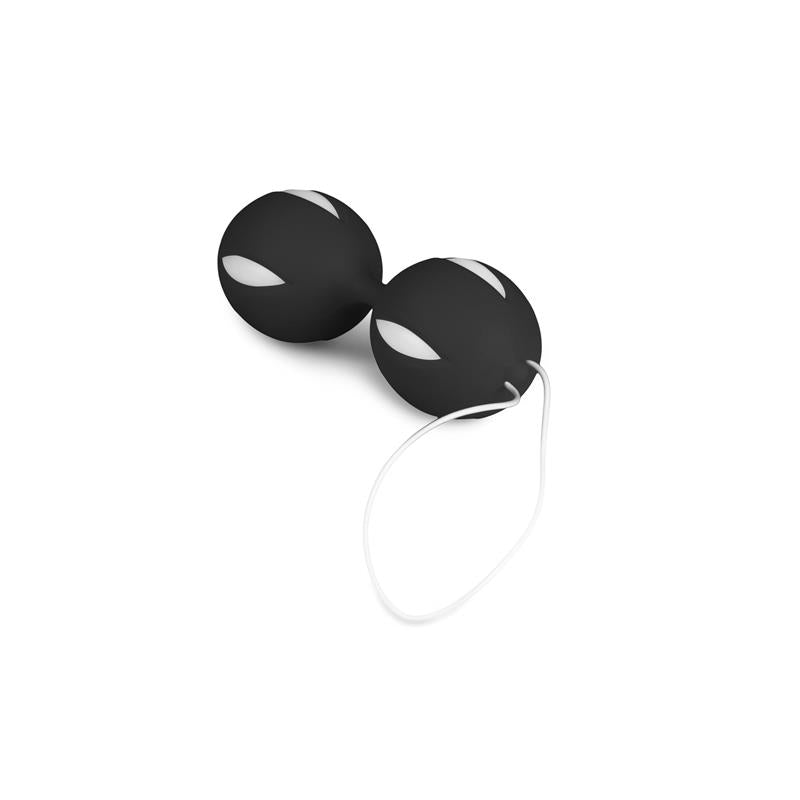 Bolas Kegel Wiggle Duo Negro y Blanco