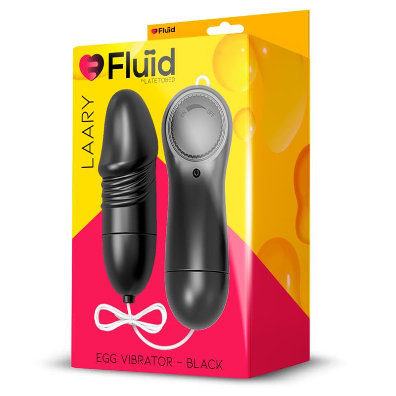 Laary Huevo Vibrador Multi Velocidad Control Remoto Negro