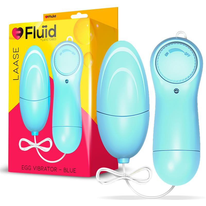 Laase Huevo Vibrador Multi Vibracion Control Remoto Cyan