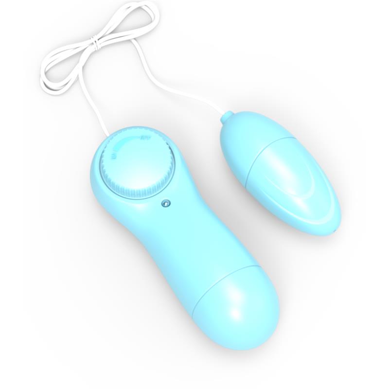 Laase Huevo Vibrador Multi Vibracion Control Remoto Cyan