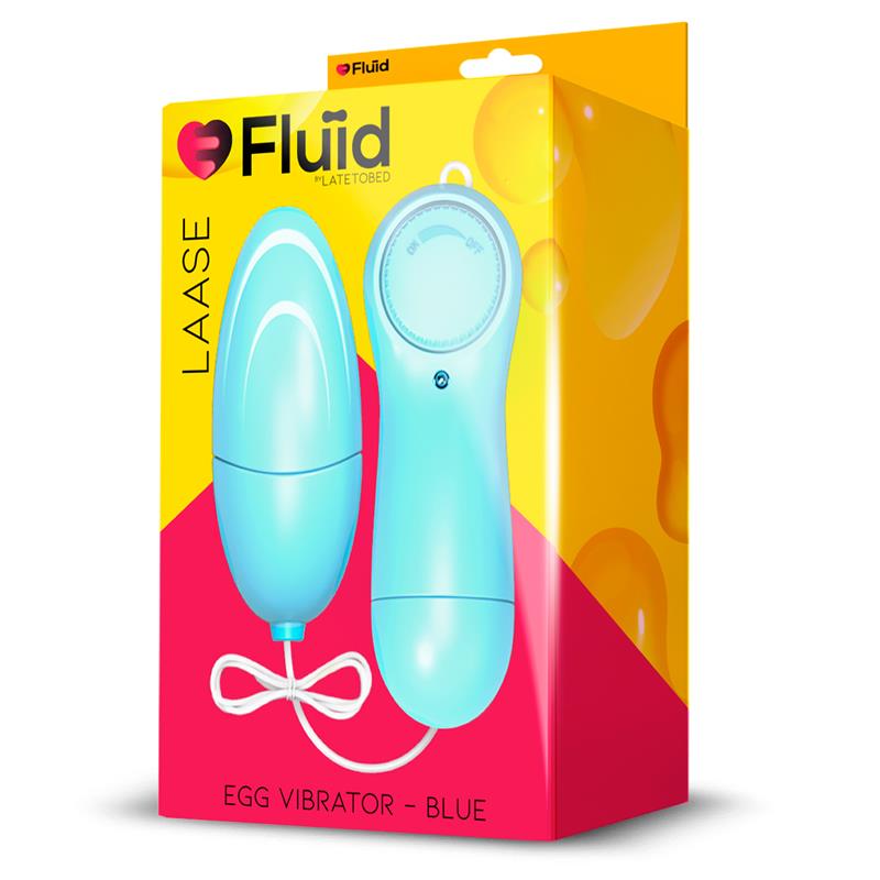 Laase Huevo Vibrador Multi Vibracion Control Remoto Cyan