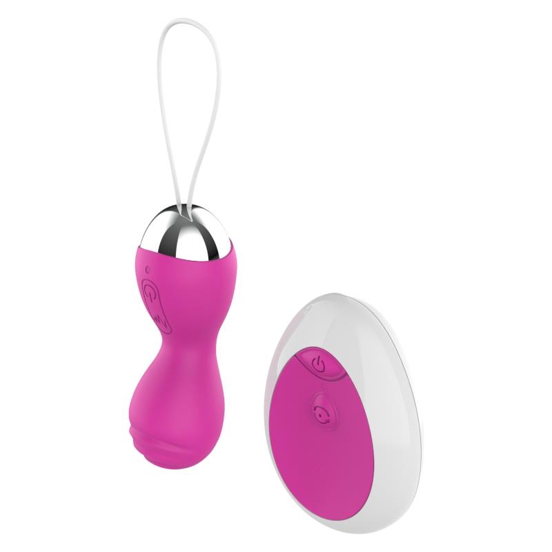 Huevo Vibrador con Control Remoto USB Rosa