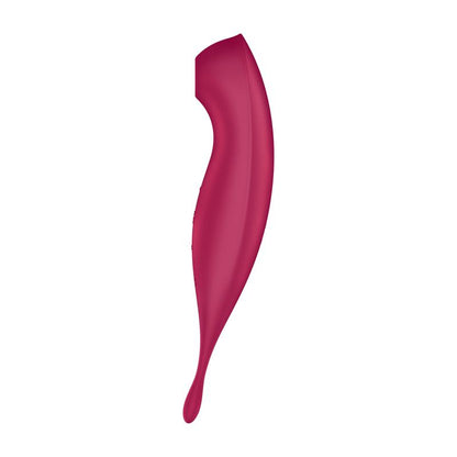 Twirling Pro Succionador y Vibrador APP Satisfyer Connect Dark Red