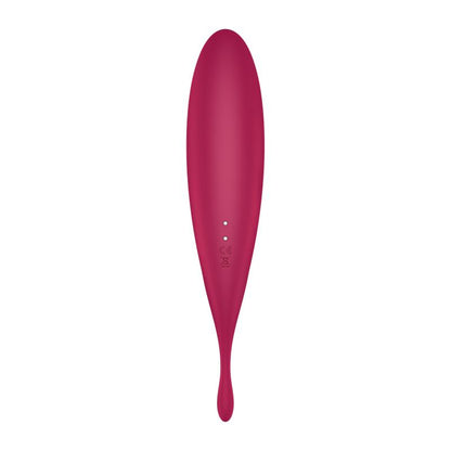 Twirling Pro Succionador y Vibrador APP Satisfyer Connect Dark Red