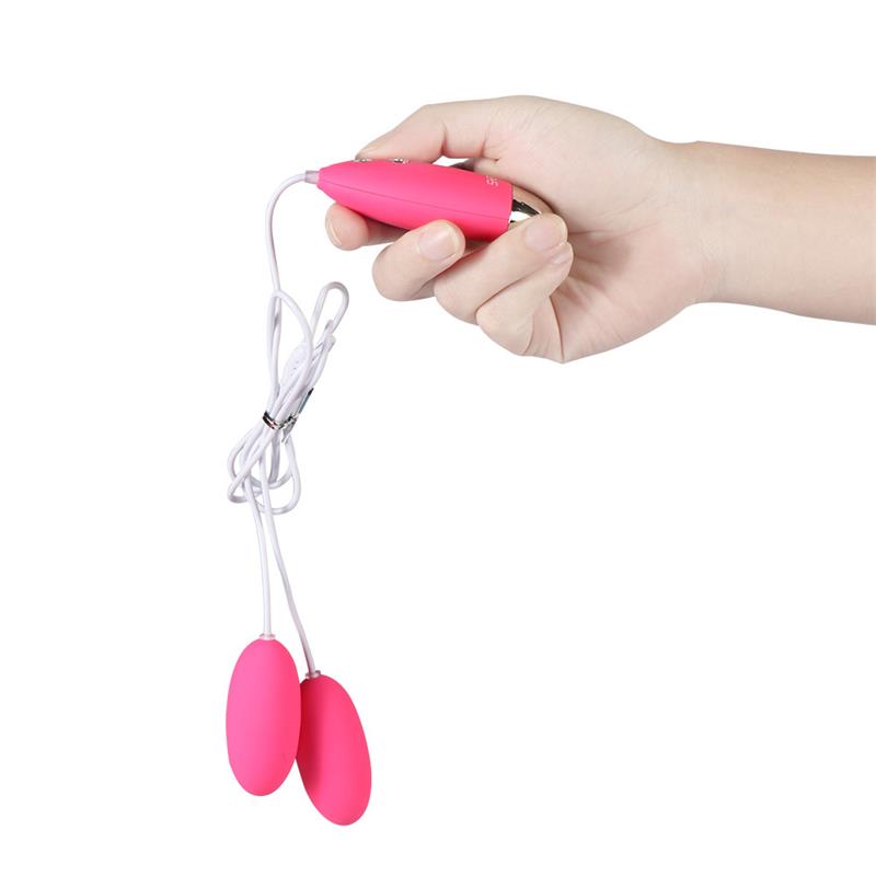 Huevo Vibrador Doble Silicona Yuesi