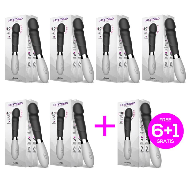 Pack 61 Louver Vibrador Silicona