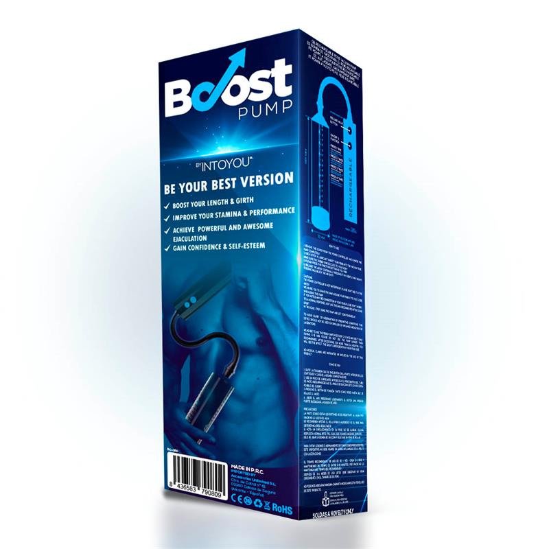 Bomba con Control Remoto para el Pene PSX05 USB Recargable Transparente