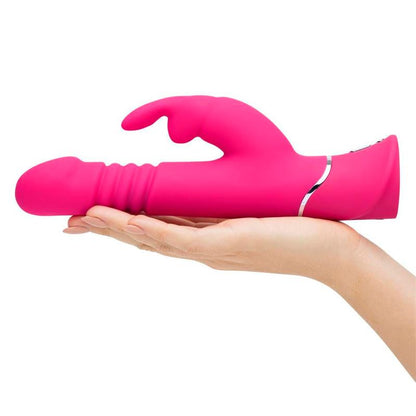 Vibrador Thrusting Realistic USB Rosa