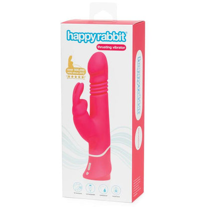 Vibrador Thrusting Realistic USB Rosa