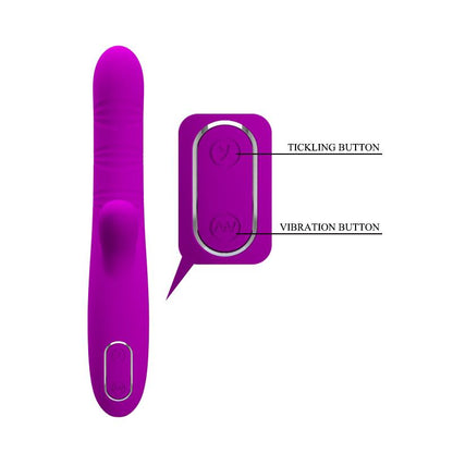 Angelique Vibrador con Movimiento Finger USB