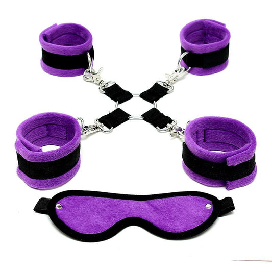 Rimba Bondage Play Set de Bondage Color Purpura