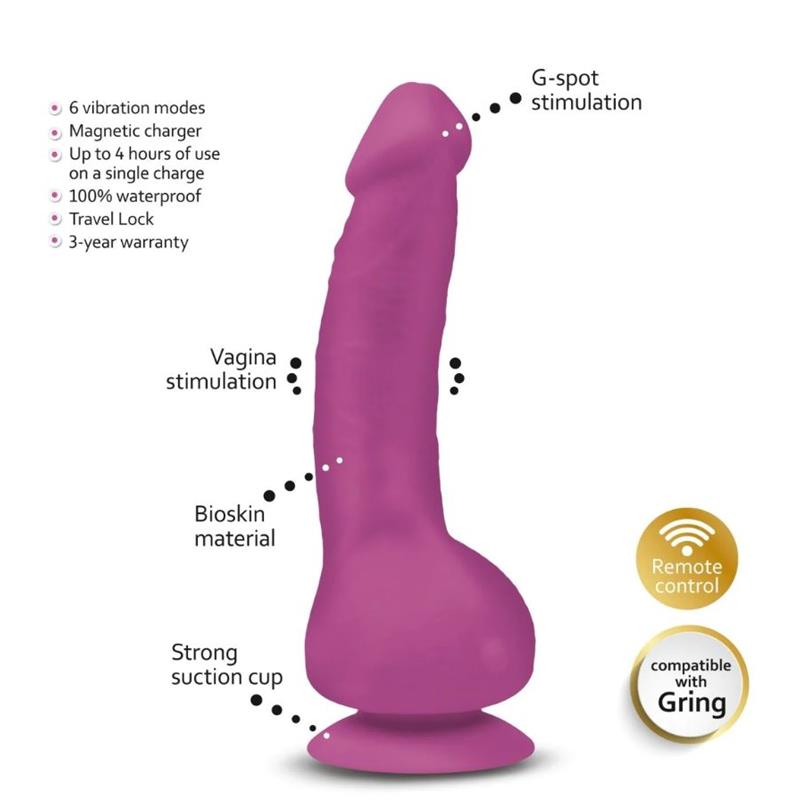 Vibrador Greal Mini Fuchsia