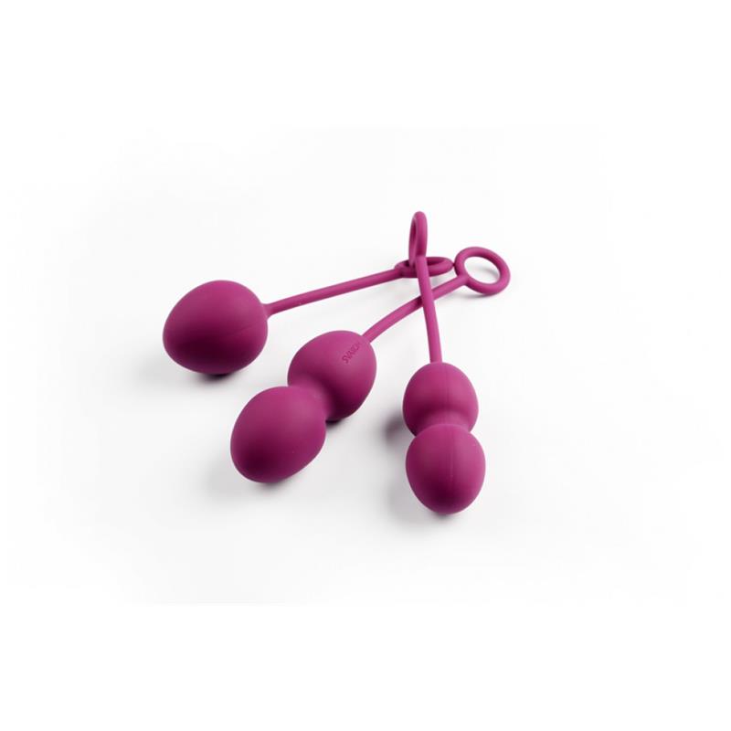 Set de 3 Bolas Kegel Nova Violet