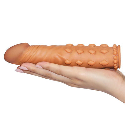 Funda para el Pene Add 2 Pleasure X Tender Marron