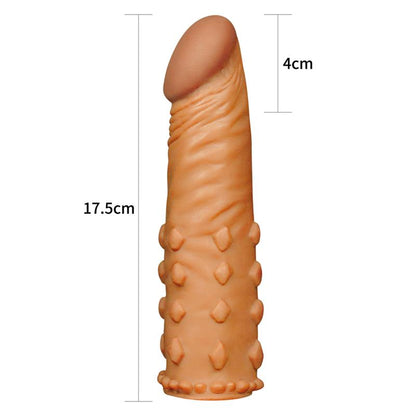 Funda para el Pene Add 2 Pleasure X Tender Marron