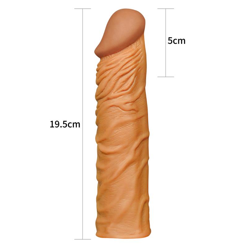 Funda para el Pene Add 2 Pleasure X Tender Marron