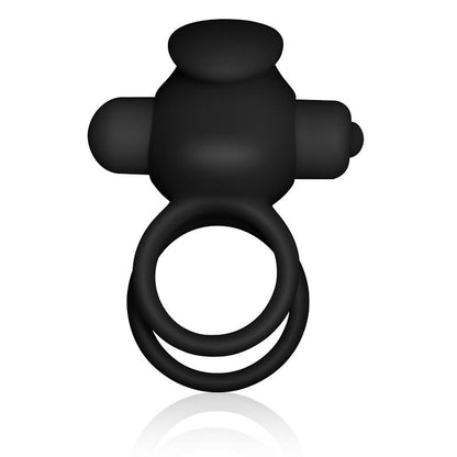 Anillo Vibrador Doble Power Clit Duo Negro