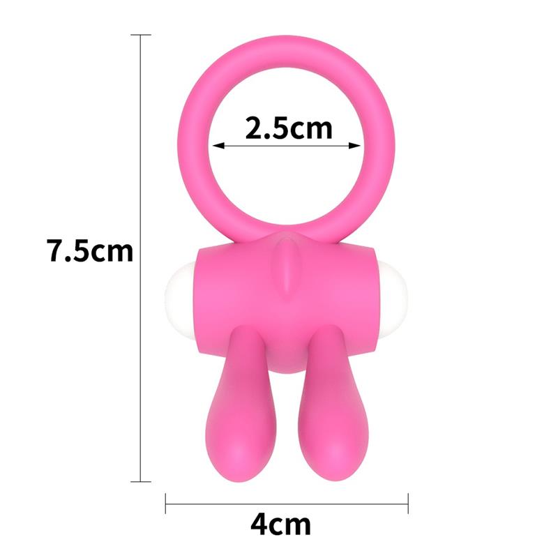 Anillo Vibrador Power Clit Rosa