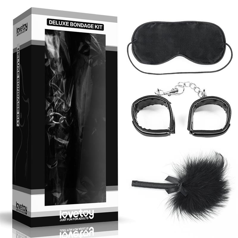 Kit Bondage Deluxe Negro