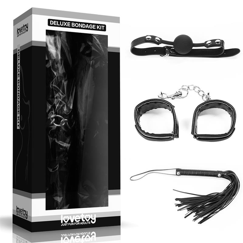 Kit Bondage Deluxe Negro