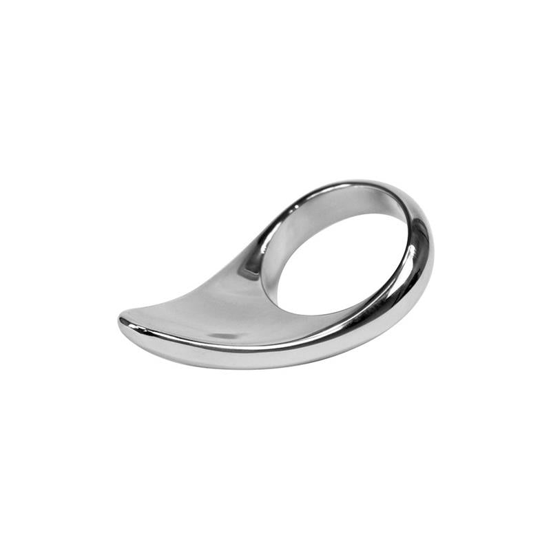 Anillo Pene Lagrima Acero Inox 50mm