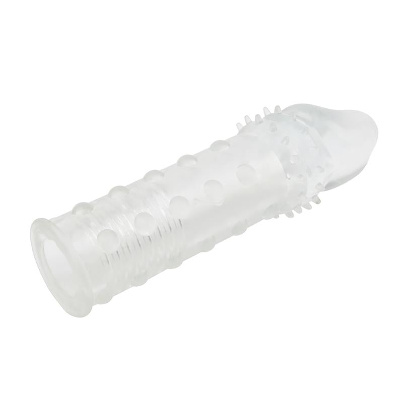 Funda para el Pene Extra Texture Transparente