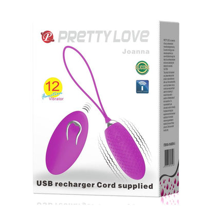 Huevo Vibrador Joanna USB Purpura