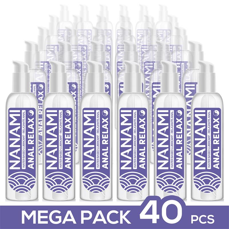 Pack 40 Lurbicante Anal Relajante Extra Dilatacion Base Agua 150 ml