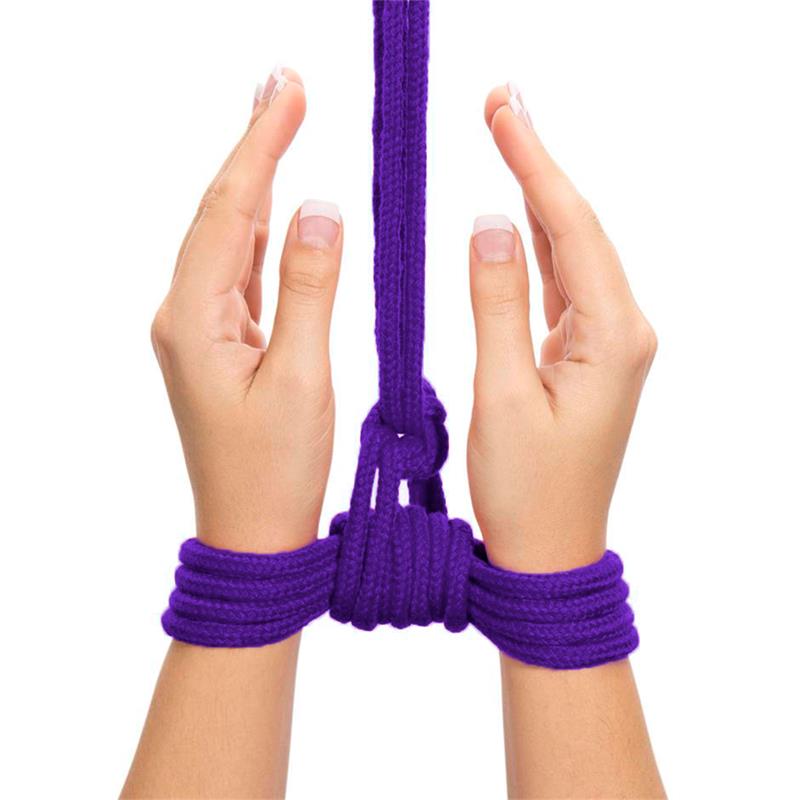 Cuerda Bondage Suave Purpura