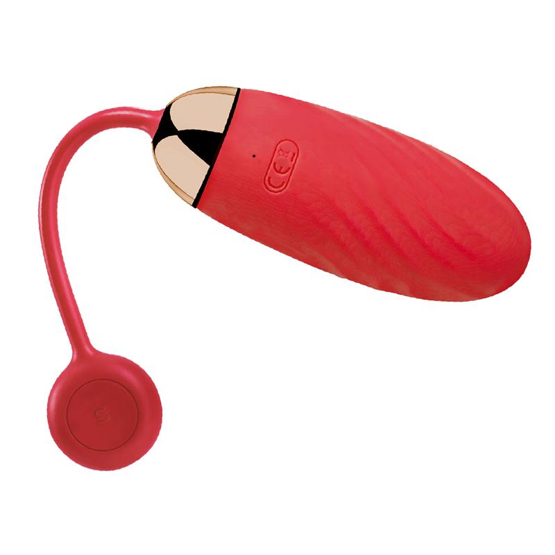 Huevo Vibrador Ella Con APP Rojo