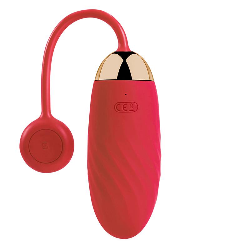 Huevo Vibrador Ella Con APP Rojo