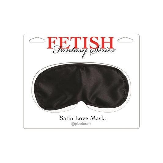 Fetish Fantasy Series Antifaz de Saten Love Color Negro