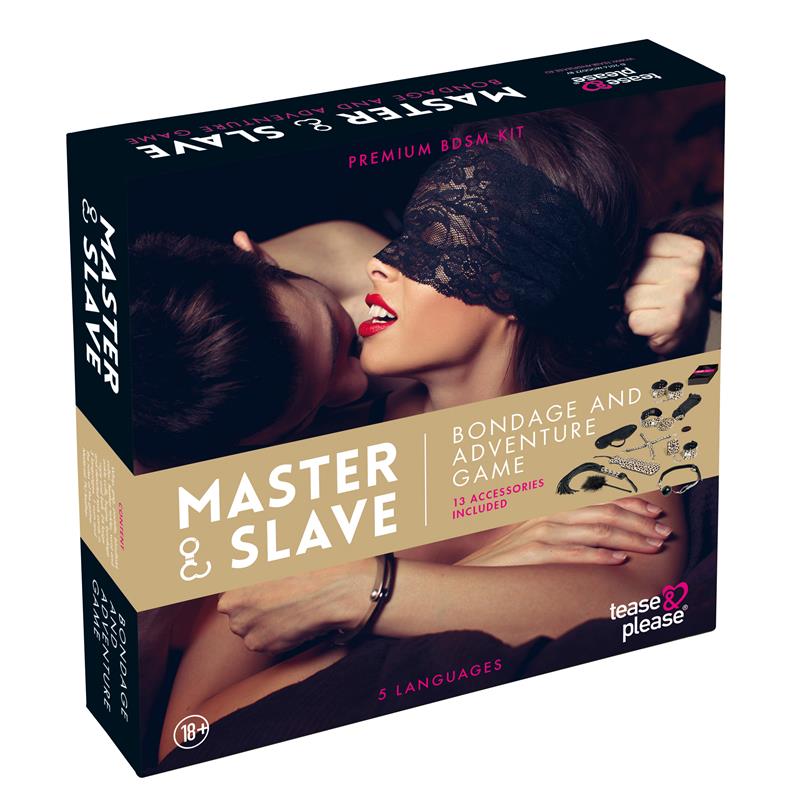 Master Slave Juego Bondage Beige