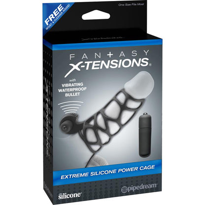 Fantasy X tensions Correa de penes Extreme Color Negro