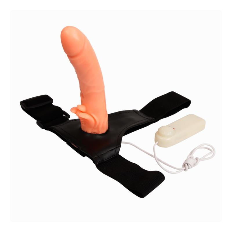 Baile Arnes con Dildo y Control Remoto 18 cm