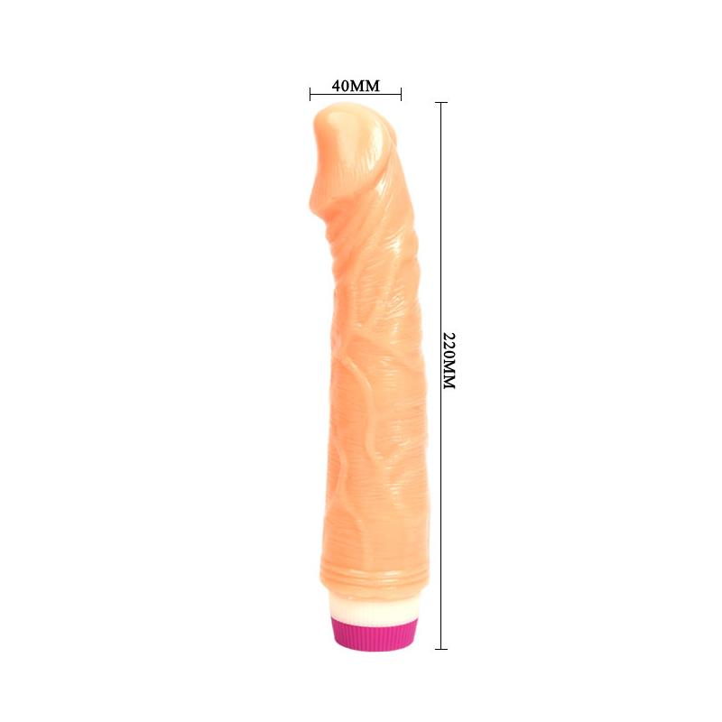 Vibrador Color Natural 22 cm