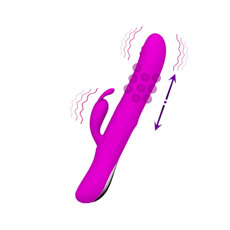 Vibrador y Rotador Byron Color Purpura