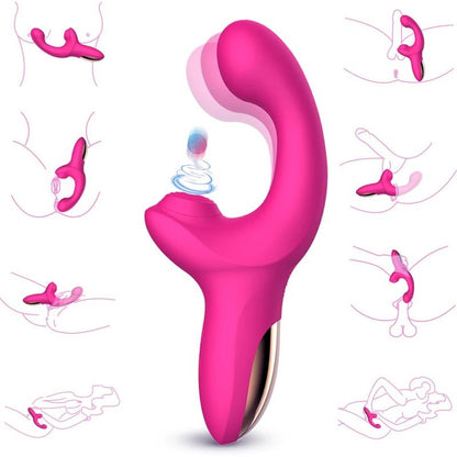 Volse Vibrador Triple Funcion con Finger y Pulsacion Tapping