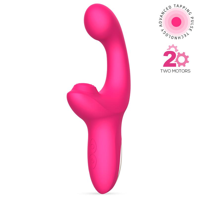 Volse Vibrador Triple Funcion con Finger y Pulsacion Tapping