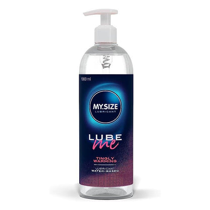 Lube Me Lubricante Base Agua Calor y Hormigueo 1000 ml