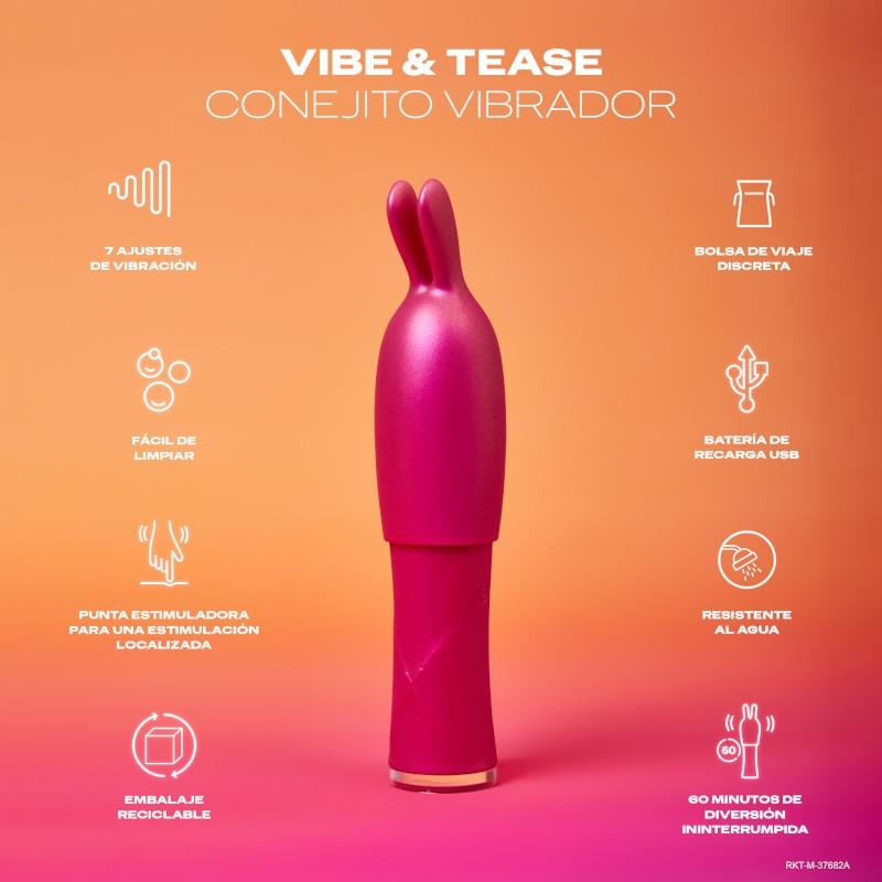 Vibrador 2 en 1 Vibe Tease