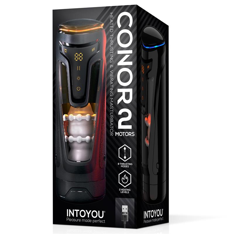 Conor Masturbador Masculino con Thrusting Vibracion y Calor