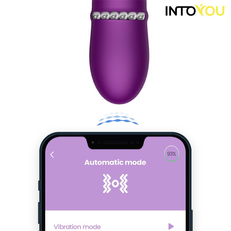 Sendel Vibrador con Anillo de Bolas Internas Up and Down y Pulsacion con App