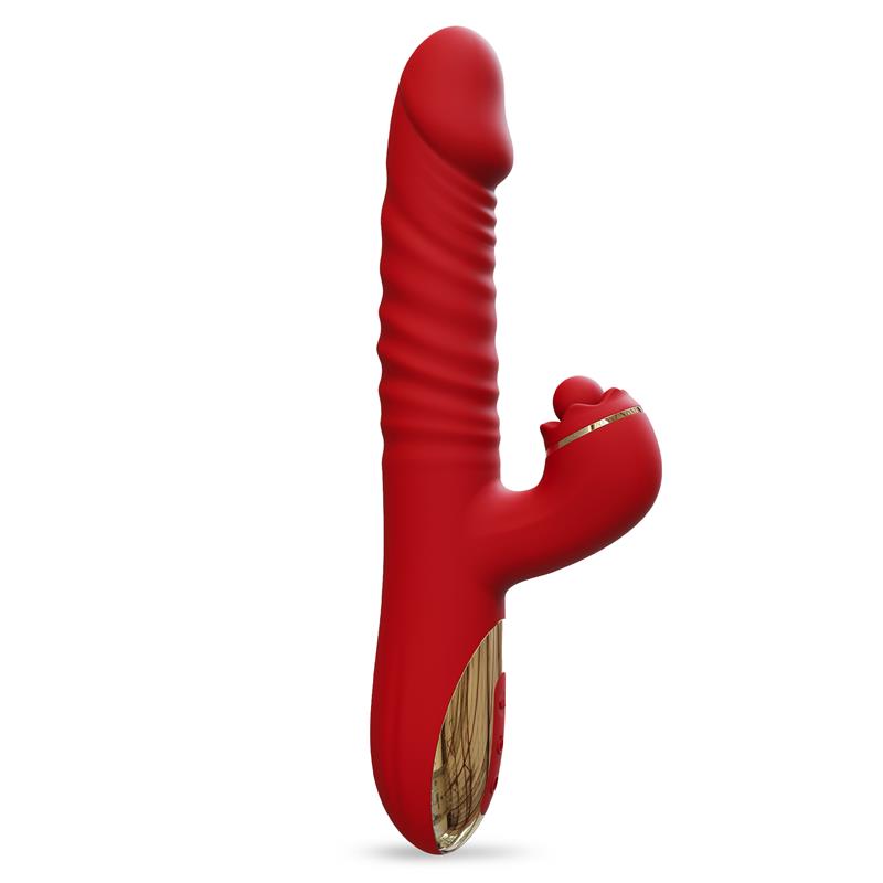 Ascen Vibrador con Thrusting y Waving y APP USB Magnetico