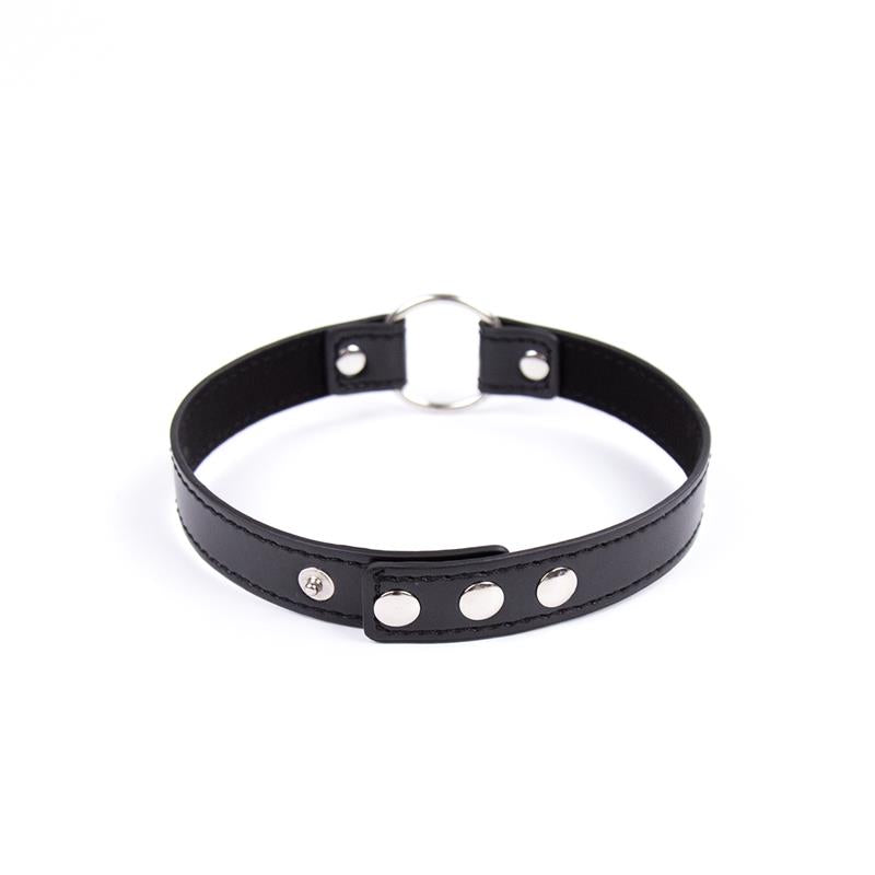 Collar con Aro Ajustable 382 cm Negro