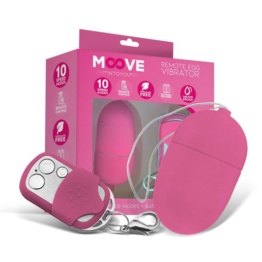 Huevo Vibrador con Control Remoto Tamano Mediano Rosa