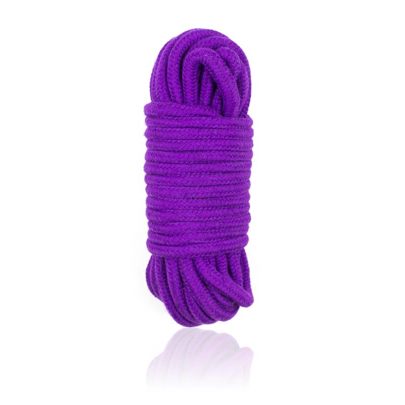 Cuerda de Bondage de Algodon 10 Metros Purpura