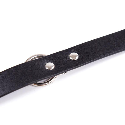 Collar con Cascabel Ajustable 43 cm Negro