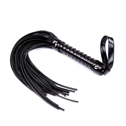 Flogger con Mango Brillante 44 cm Negro