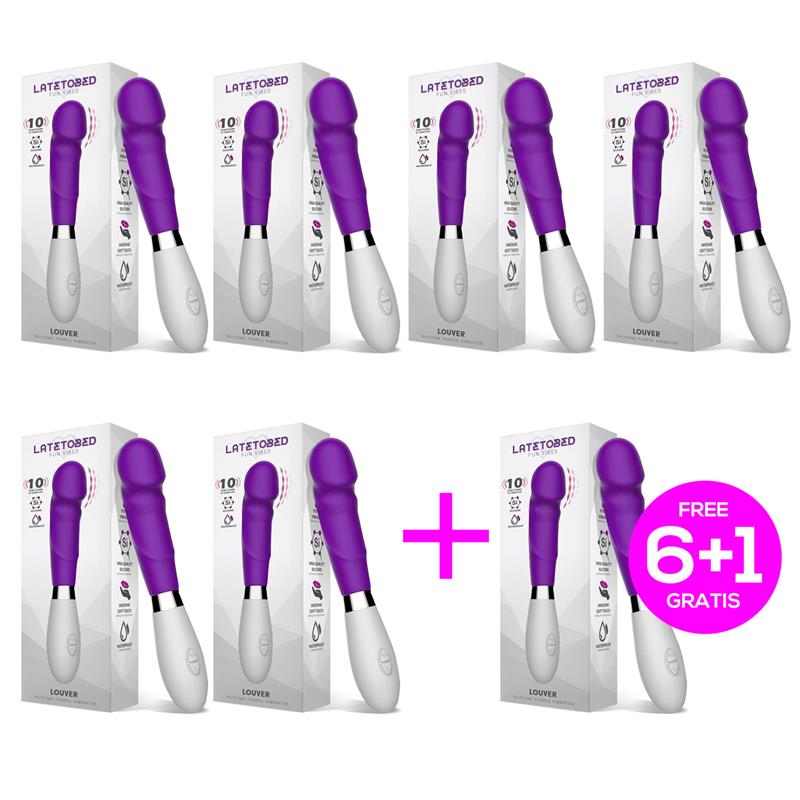 Pack 61 Louver Vibrador Silicona